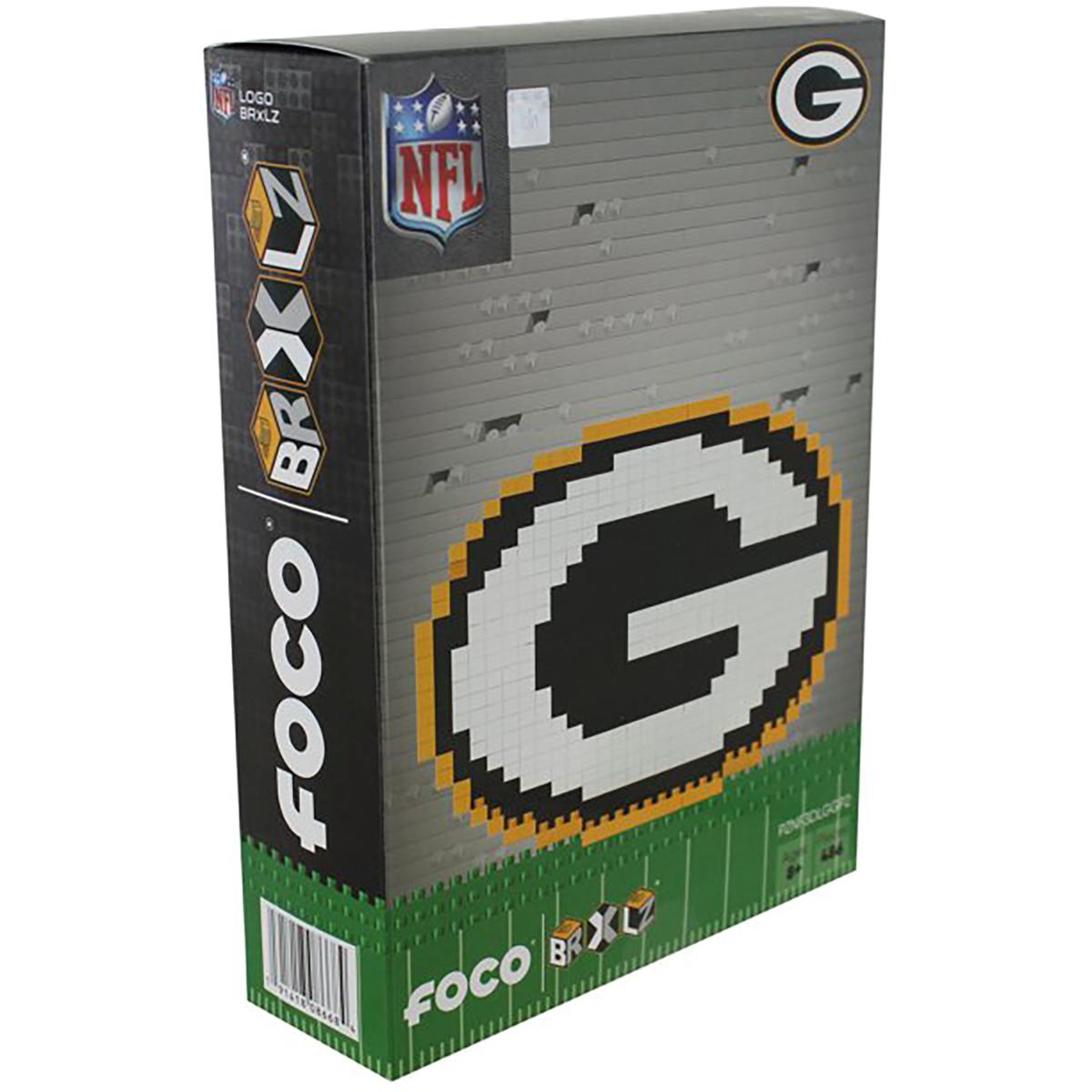 Green Bay Packers - FOCO BRXLZ NFL Helmet Kit - Gift Idea