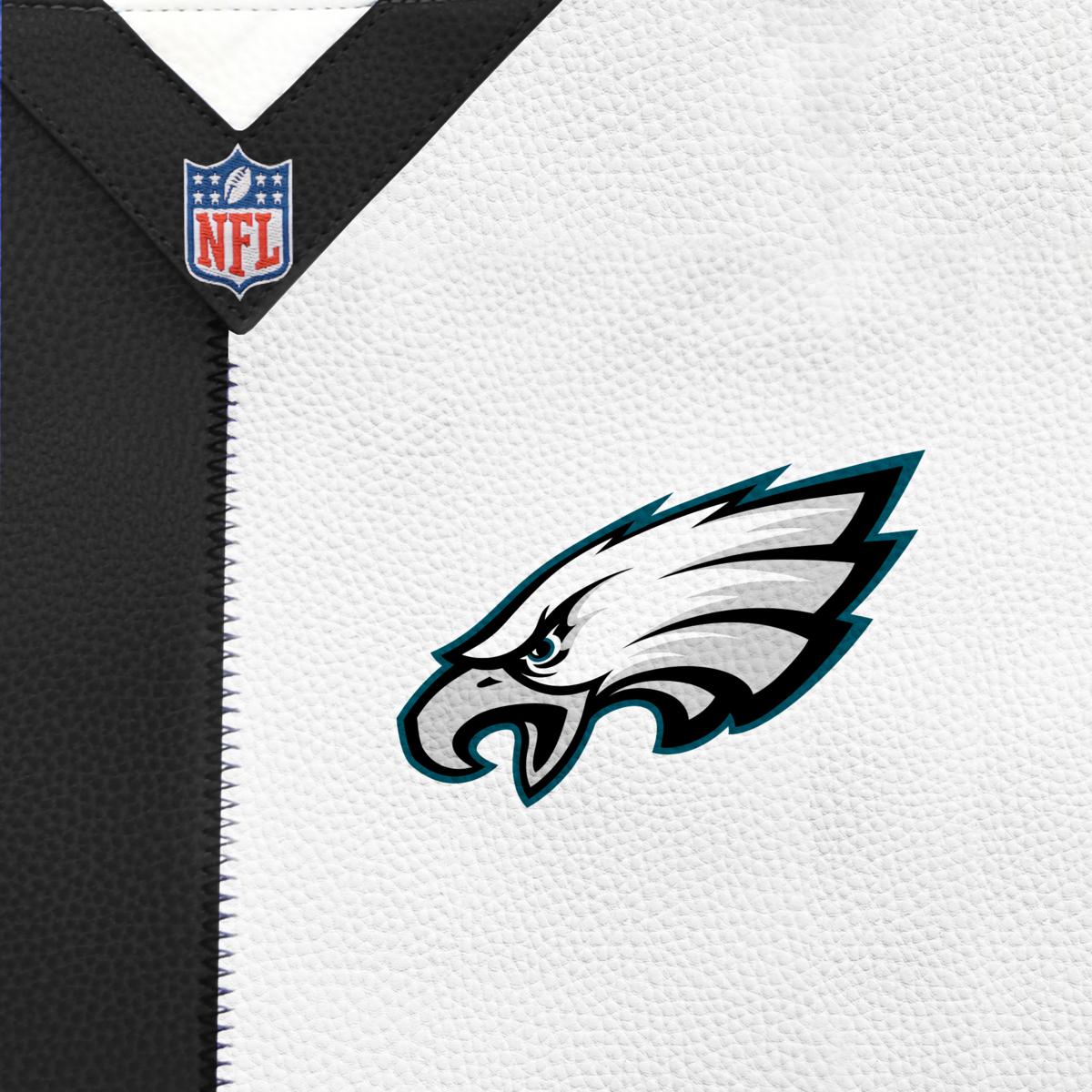 Isaac Seumalo Philadelphia Eagles Game-Used #73 White Jersey from the  2017-18 and 2018-19 NFL Seasons - Size 46+4 - 43605