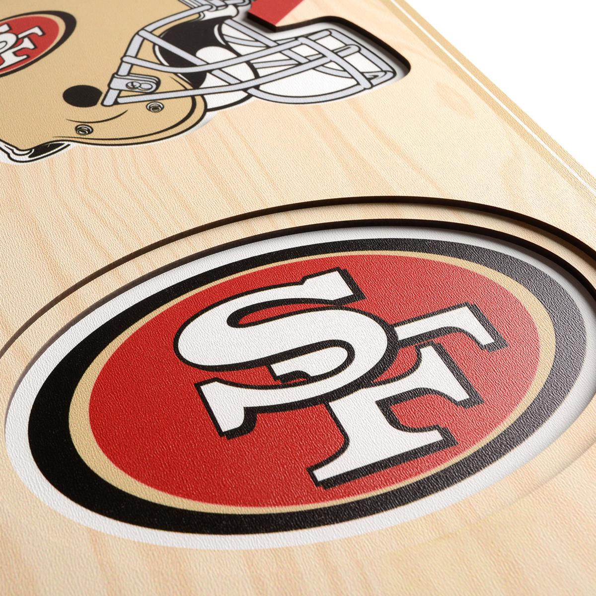 San Francisco 49ers logo 3D model