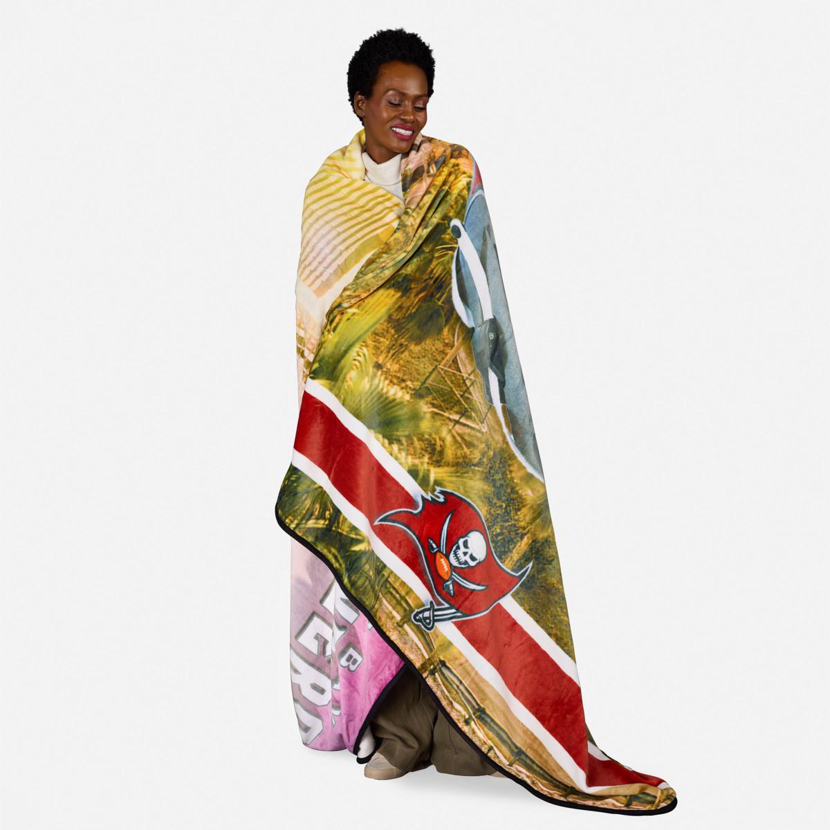 Officially Licensed NFL Skyline FAN-mily Throw by Pegasus Sports