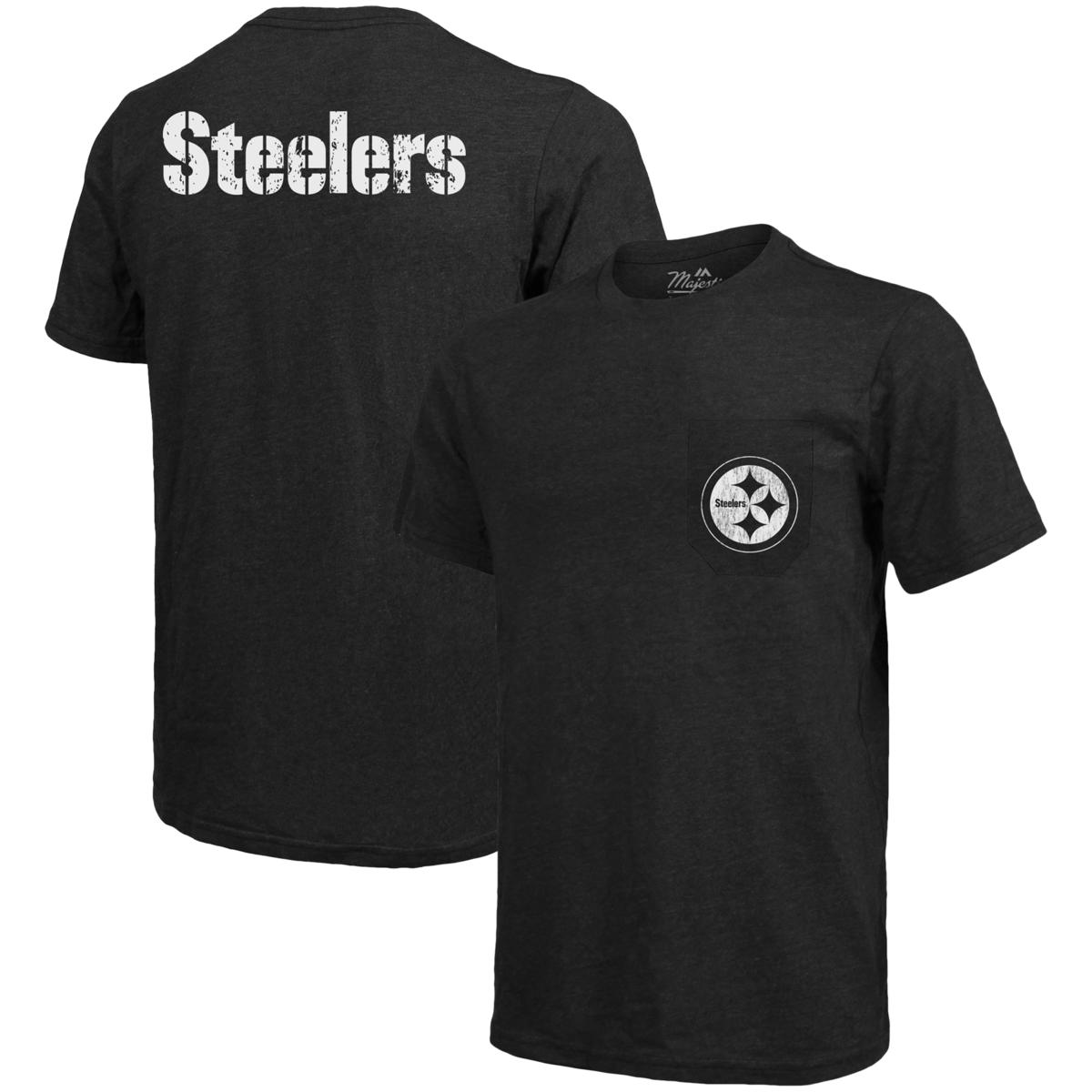 Pittsburgh Steelers Big & Tall NFL Apparel, Pittsburgh Steelers Big & Tall  Majestic Clothing