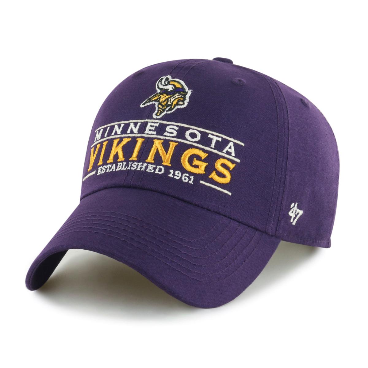 Minnesota Vikings Hats, Vikings Snapback, Baseball Cap