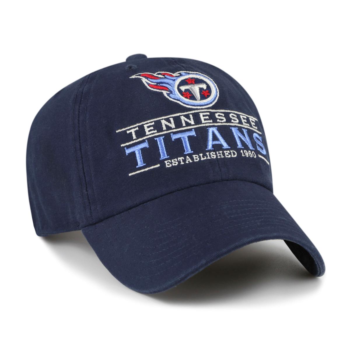 Officially Licensed NFL Vernon Clean-Up Adjustable Hat by '47 Brand -  Titans - Broncos