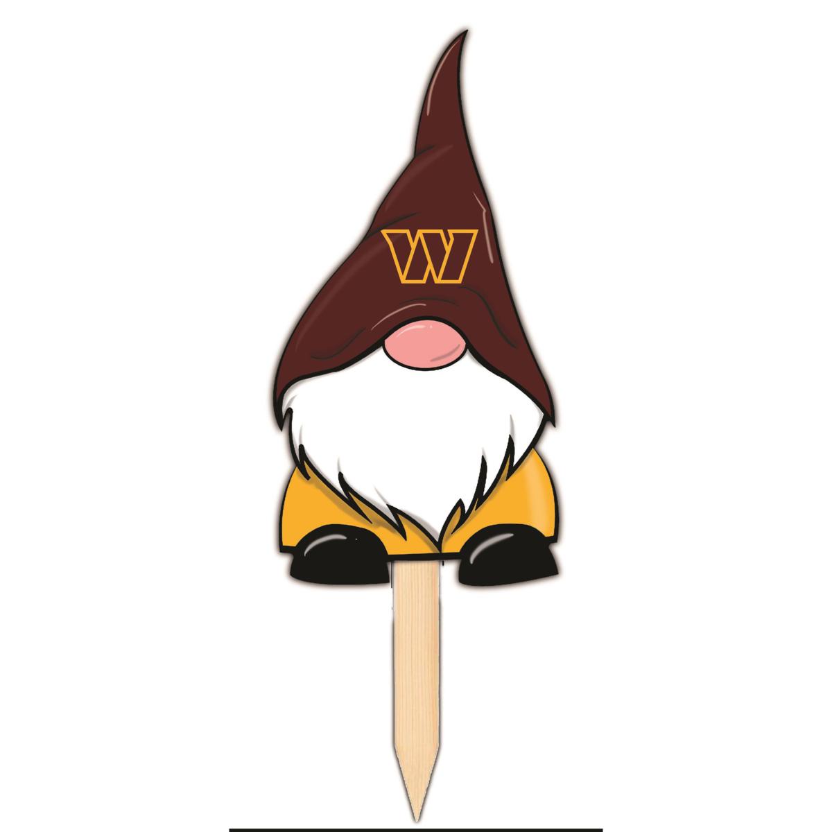 Officially Licensed NFL Washington Commanders Gnome Yard Stake