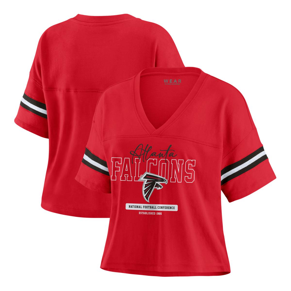 Officially Licensed NFL WEAR by Erin Andrews Color Block Boxy T-Shirt