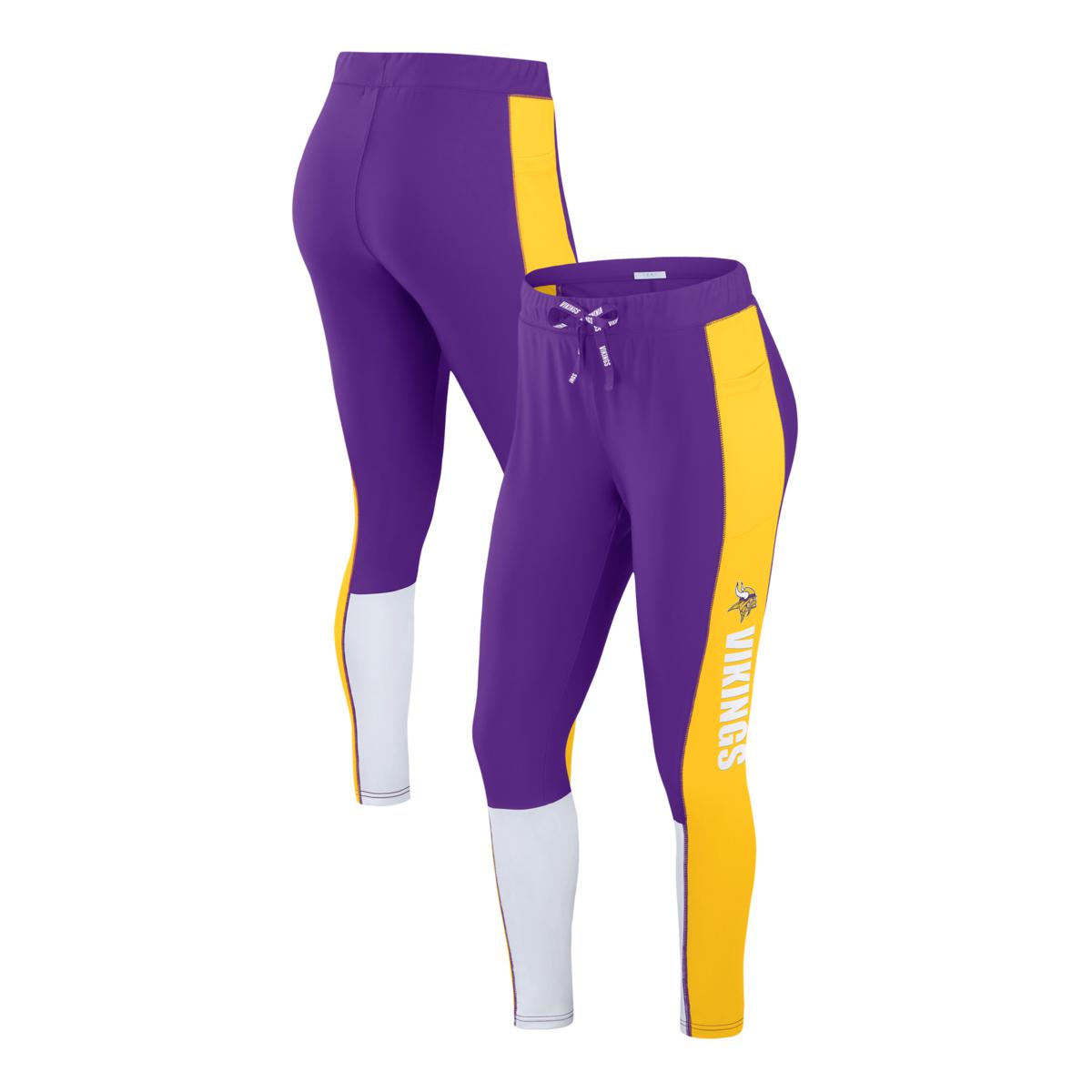 Officially Licensed NFL WEAR Color Block Drawstring Leggings