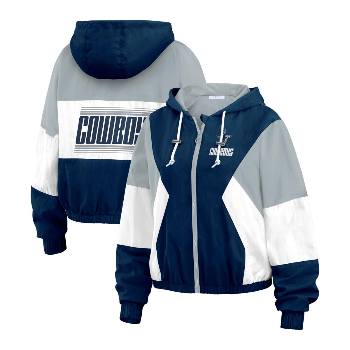 Cowboys pullover windbreaker 2025