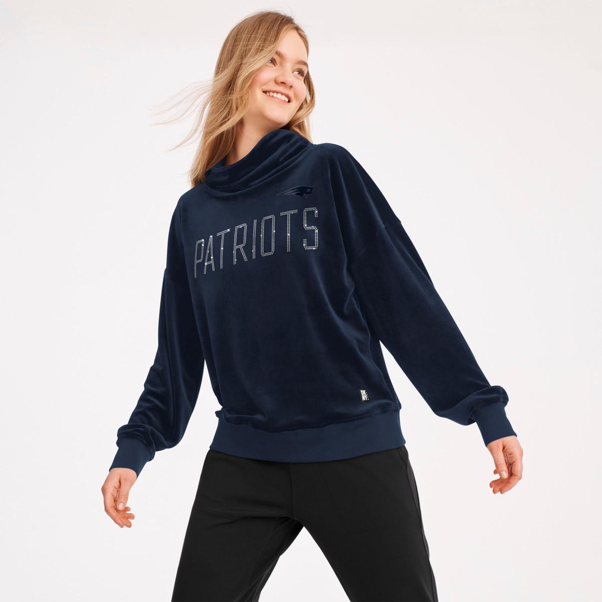 NFL Women's Top - Navy - S