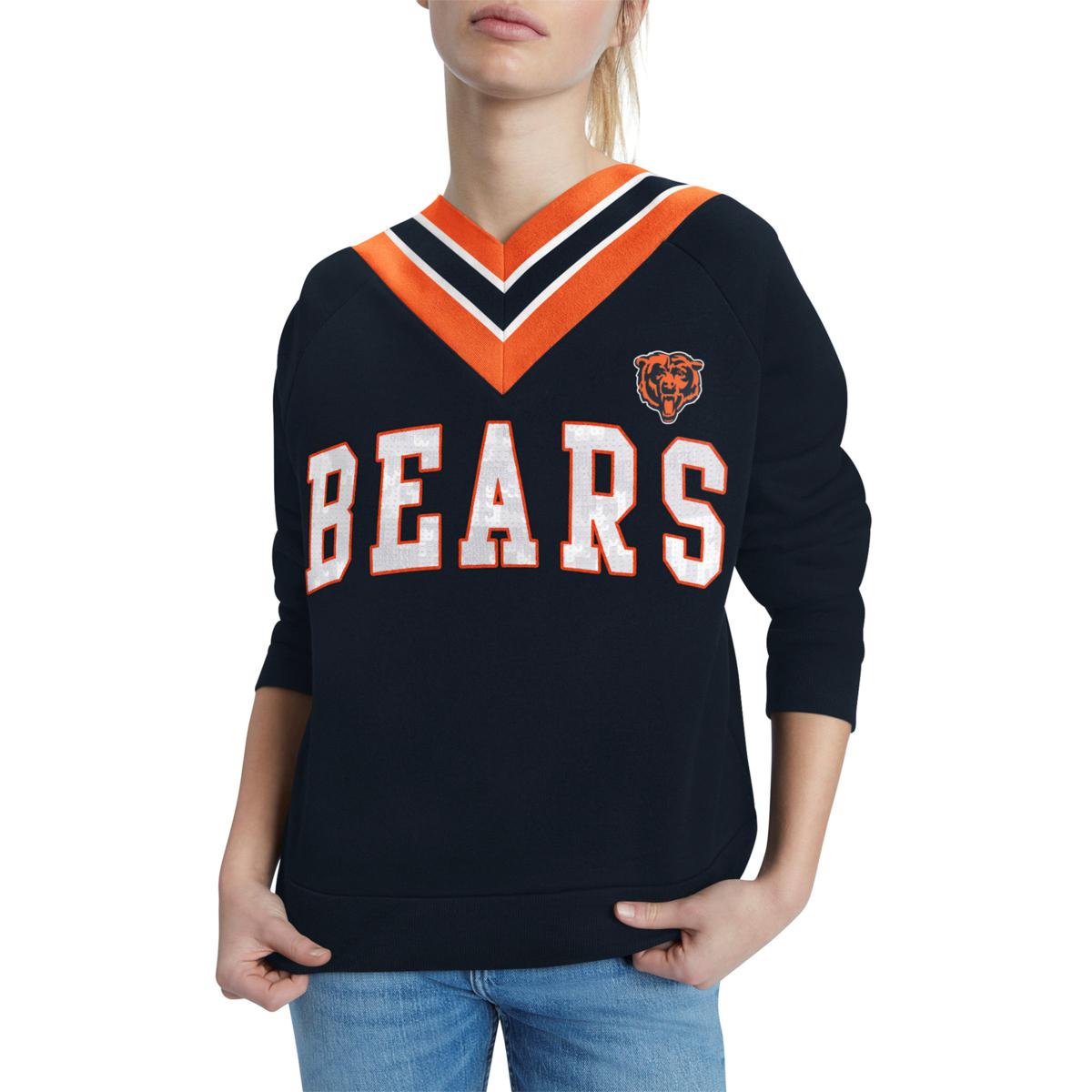 Officially Licensed NFL Women's Chicago Bears Long Sleeve T-Shirt