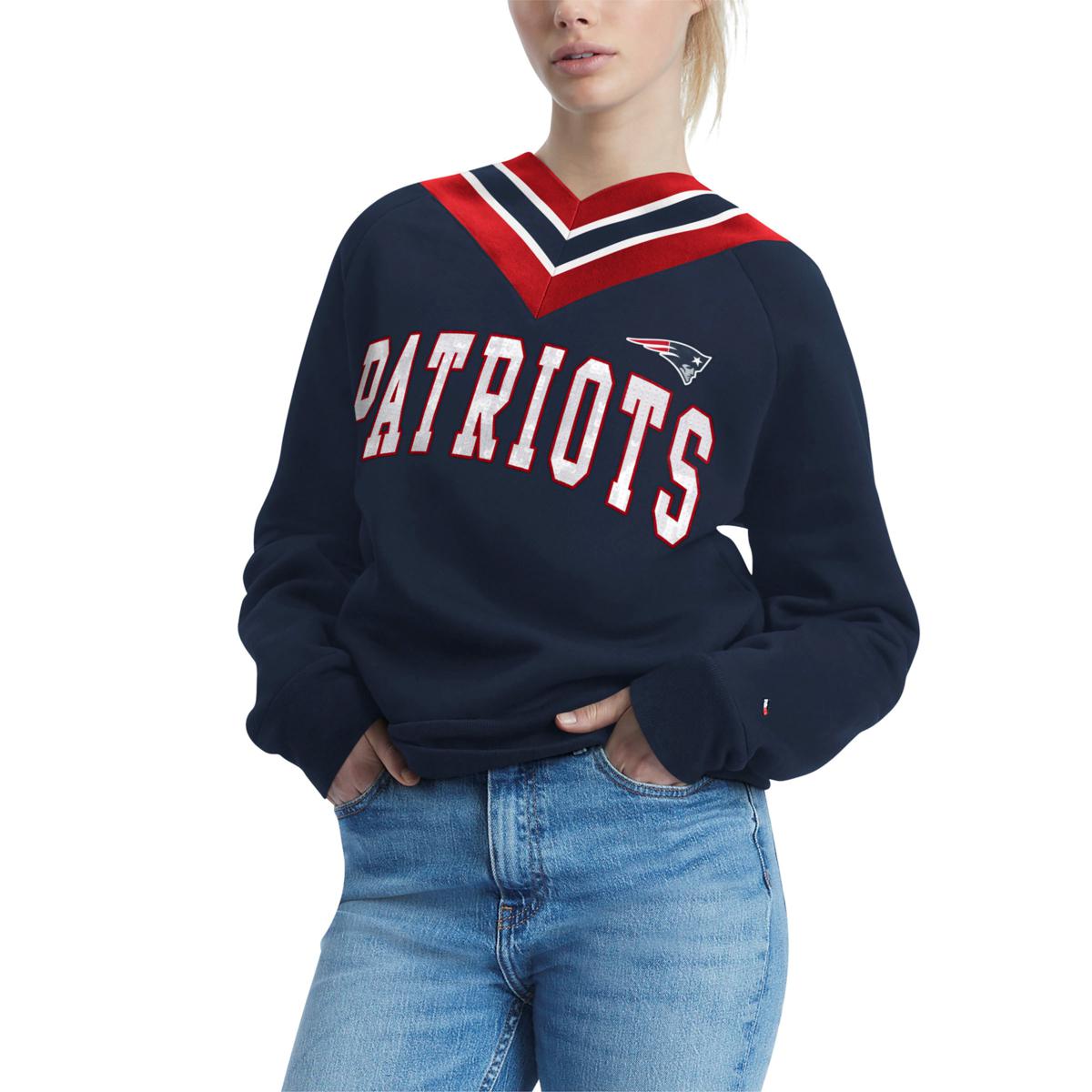 New England Patriots NFL '47 Gridiron Lace Up Hoodie