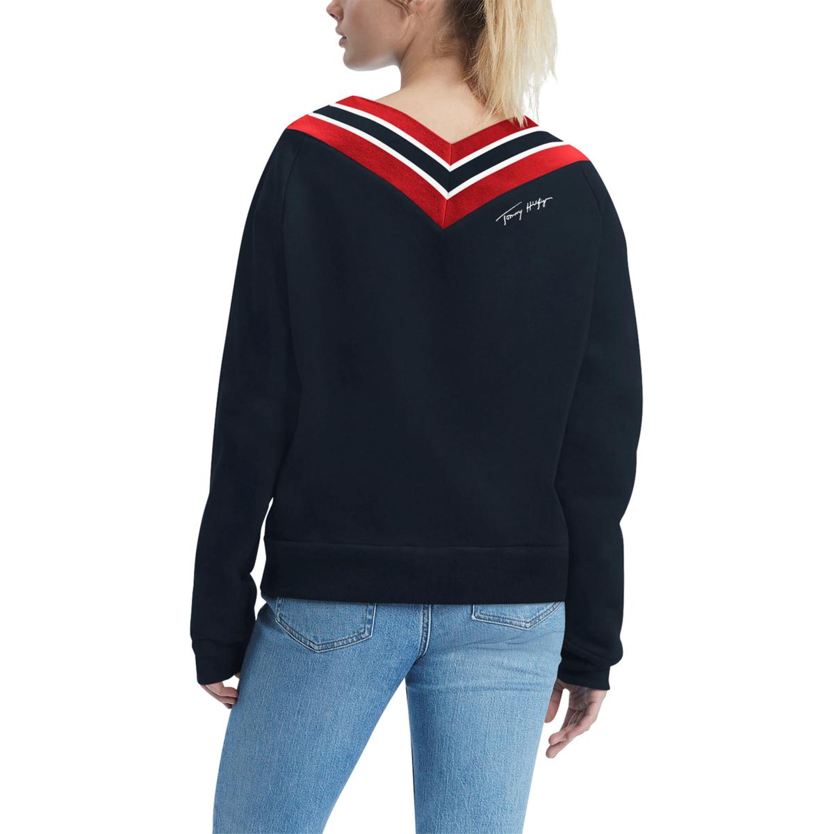 Officially Licensed NFL Women's Heidi Sweatshirt by Tommy Hilfiger -  Houston Texans