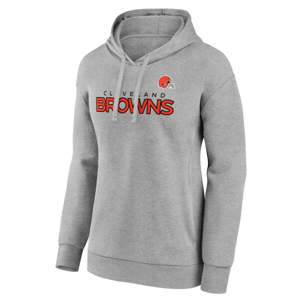 Officially Licensed NFL Women's Bling Sweatshirt - Cleveland Browns -  Small