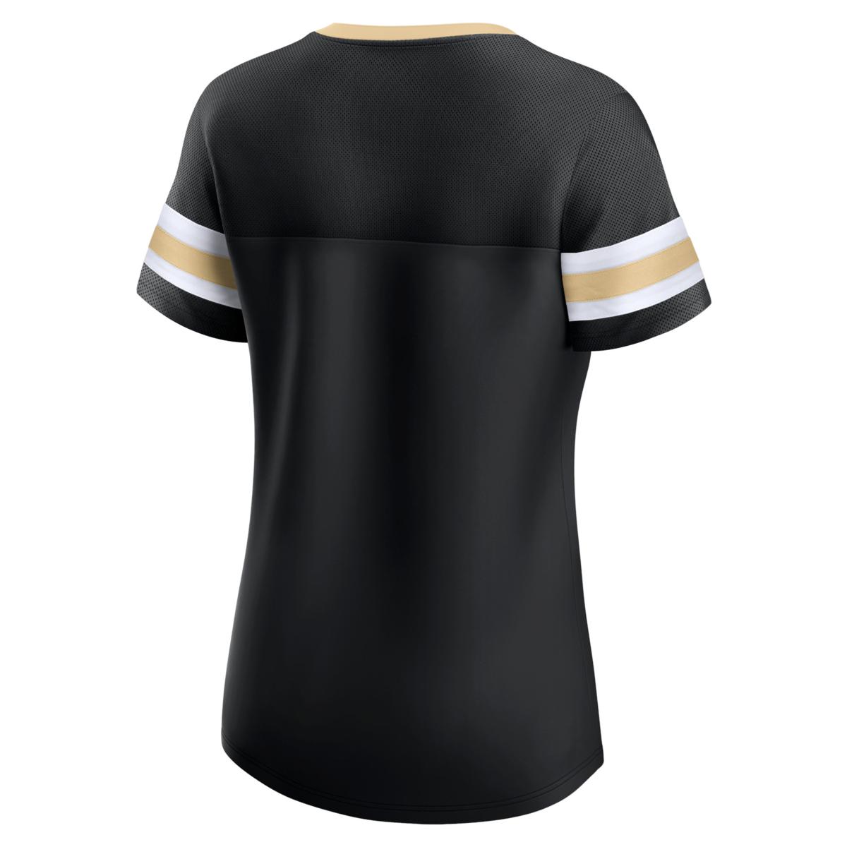 Fanatics Branded Black New Orleans Saints Home Stretch Team T-Shirt