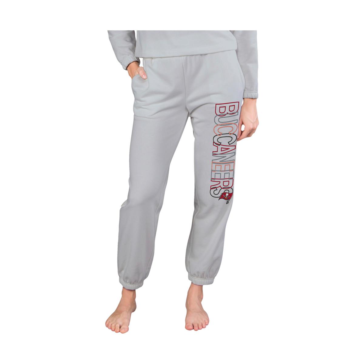 Football Fan Shop Officially Licensed NFL Women's Sunray Sweatpants by Concepts Sport - Bucs