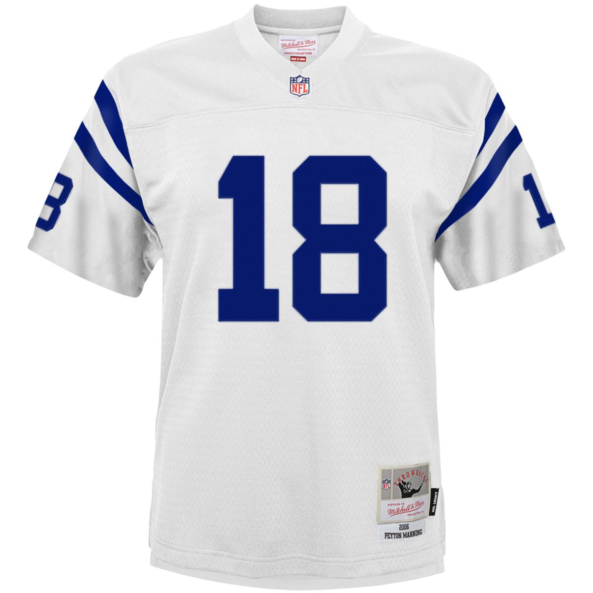 Peyton Manning Indianapolis Colts Mitchell & Ness Big & Tall 1998