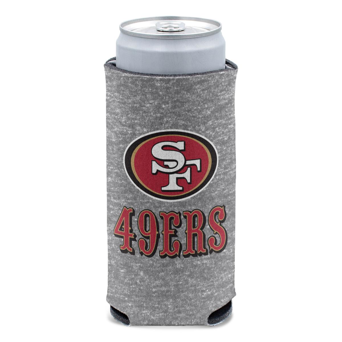 Officially Licensed WinCraft 49ers 12oz. Team Slim Can Cooler