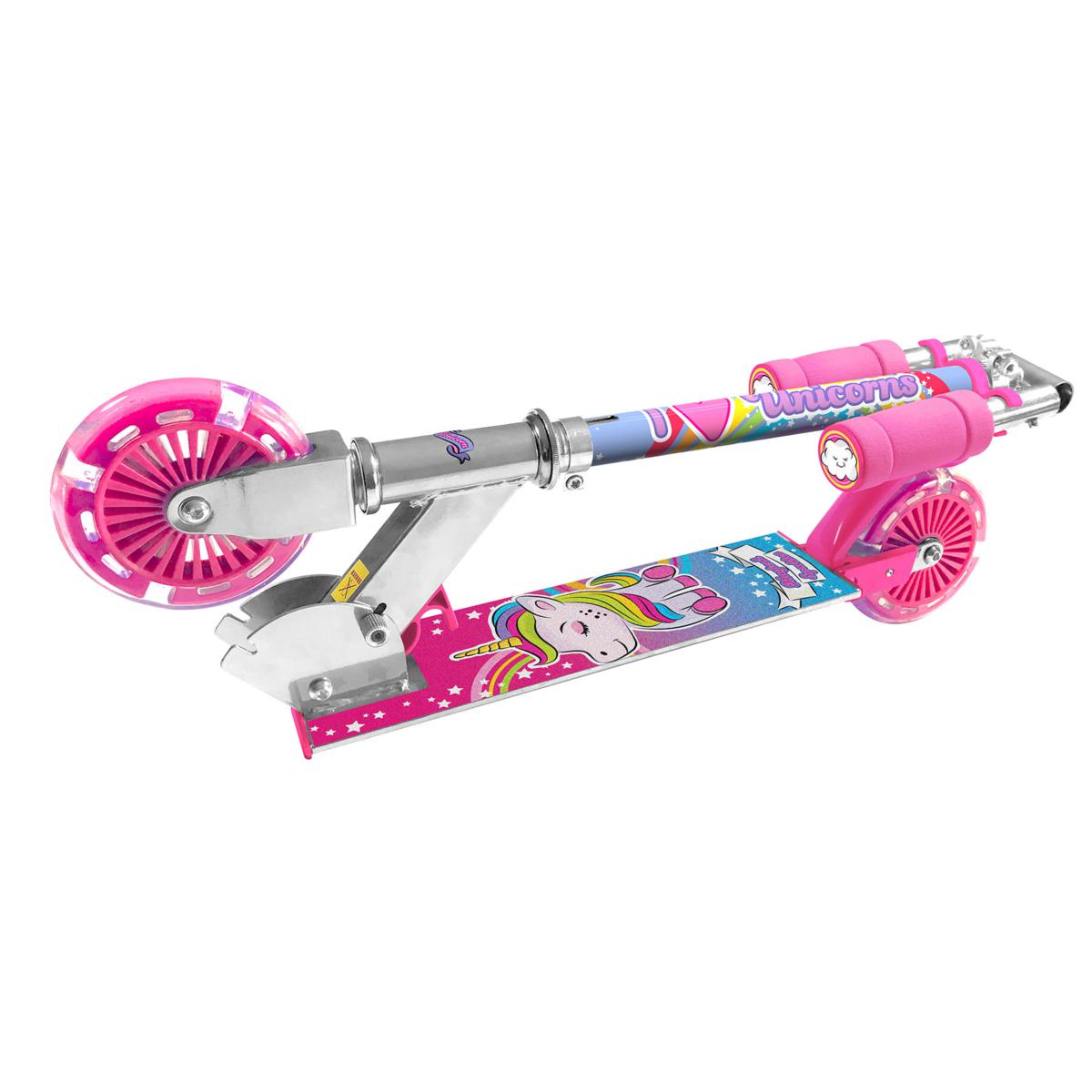 Ozbozz Unicorn Sparkles Scooter - Light UP Wheels - 20625222