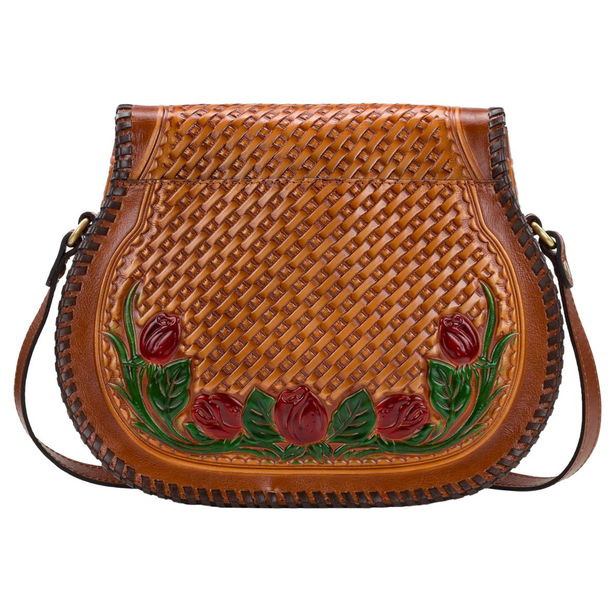 Buy Patricia Nash Tooled Leather Shoulder Bag (ABBA)