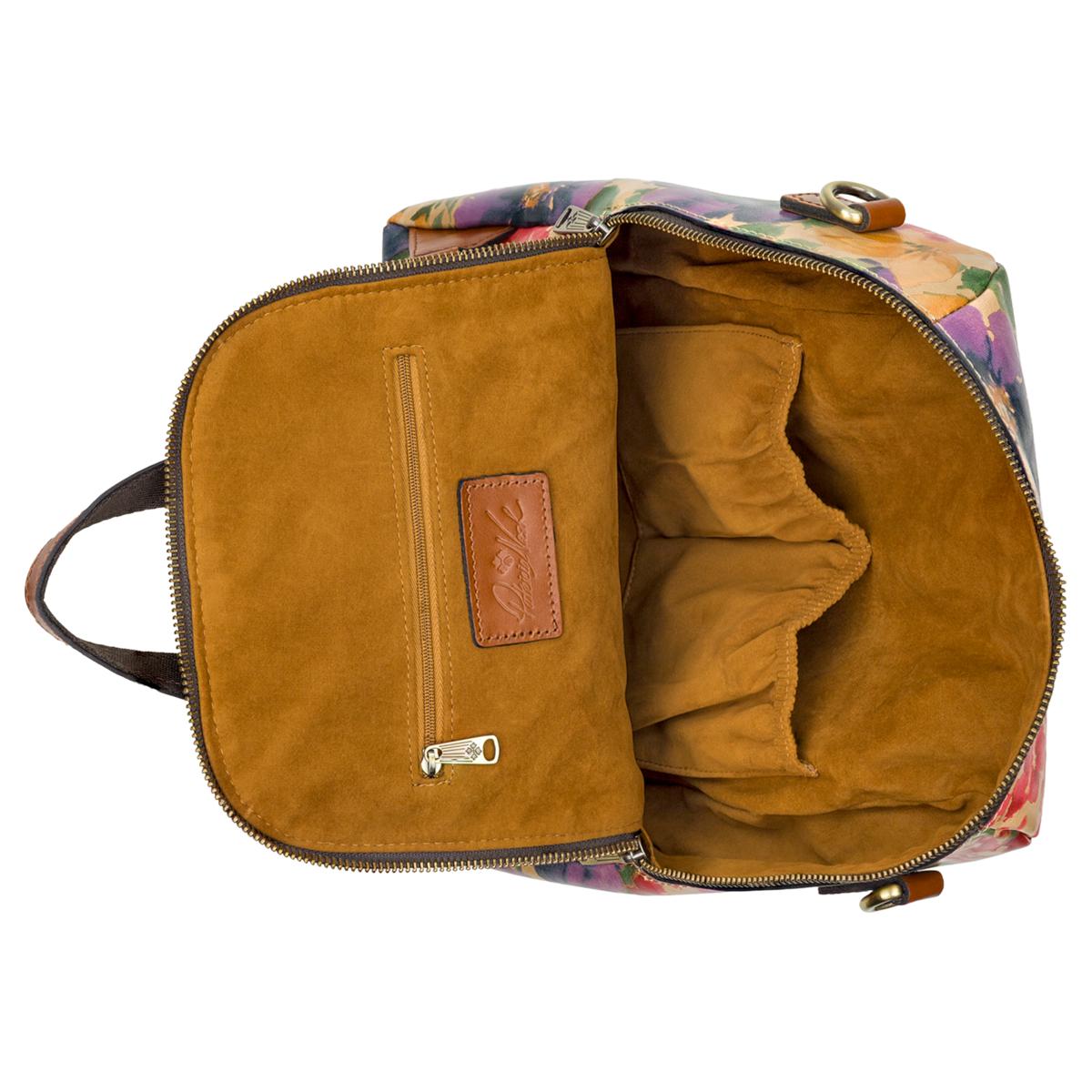 Patricia Nash Dorine Convertible Leather Backpack