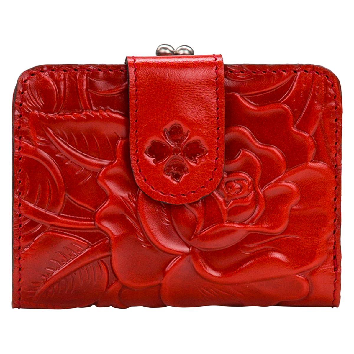 .com: MEIERYAqb Wallet Women Large Capacity Embossing Flower