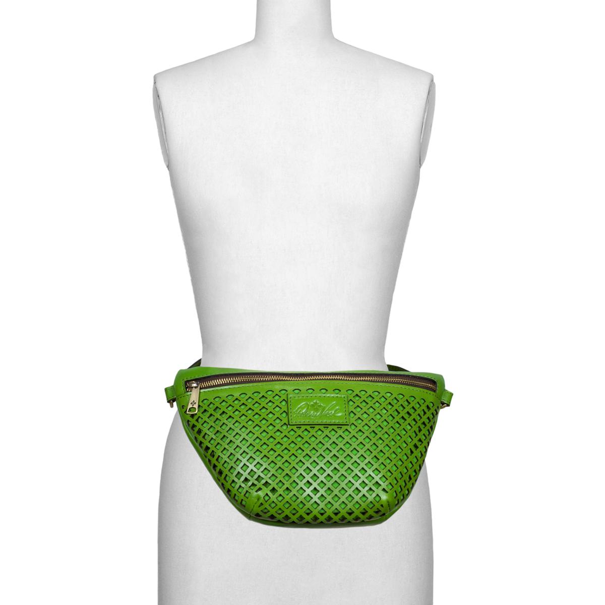 Tinchi Belt Bag - Small Woven Leather – Patricia Nash