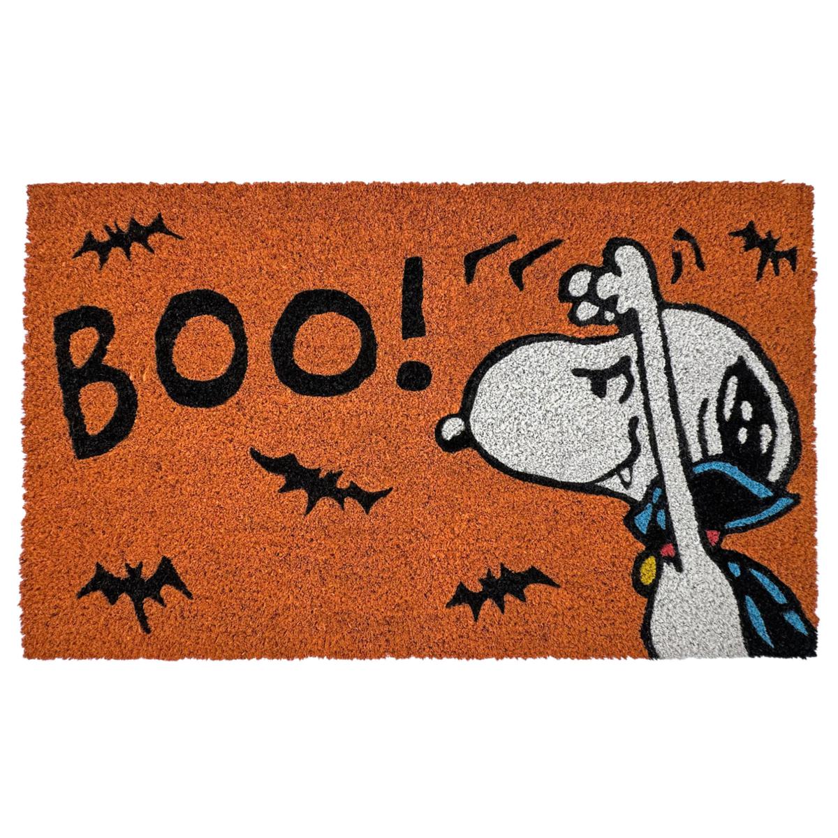 Peanuts Snoopy Halloween Coir Doormat