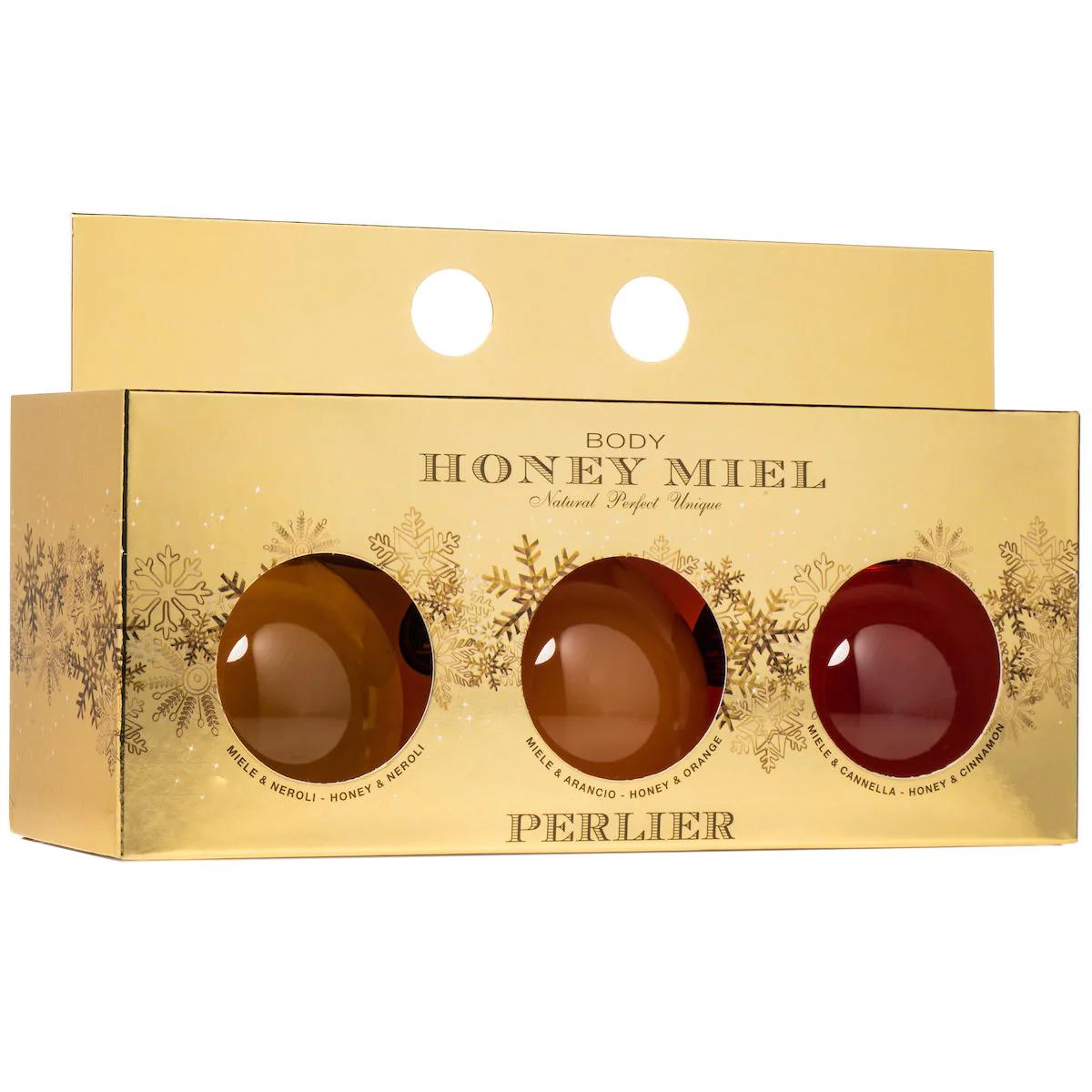 Perlier Honey Miel Bath & Shower Cream Gift Set 20748006 HSN