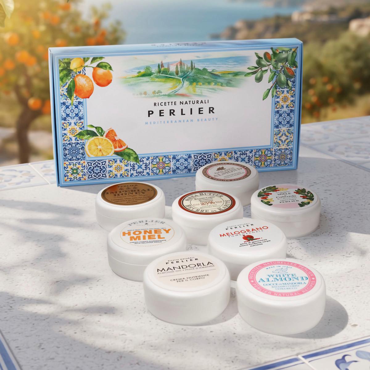 Perlier Mini Body Cream 8pc Set | HSN