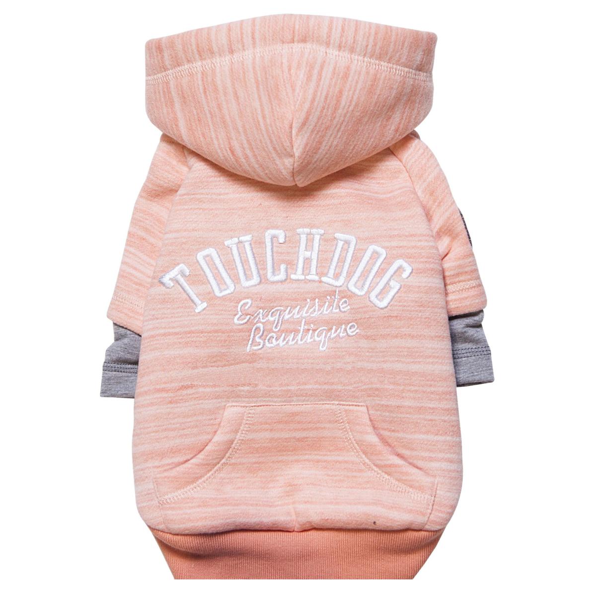 Pet Life Touchdog Hampton Beach Ultra Soft Cotton Blue Dog Hoodie