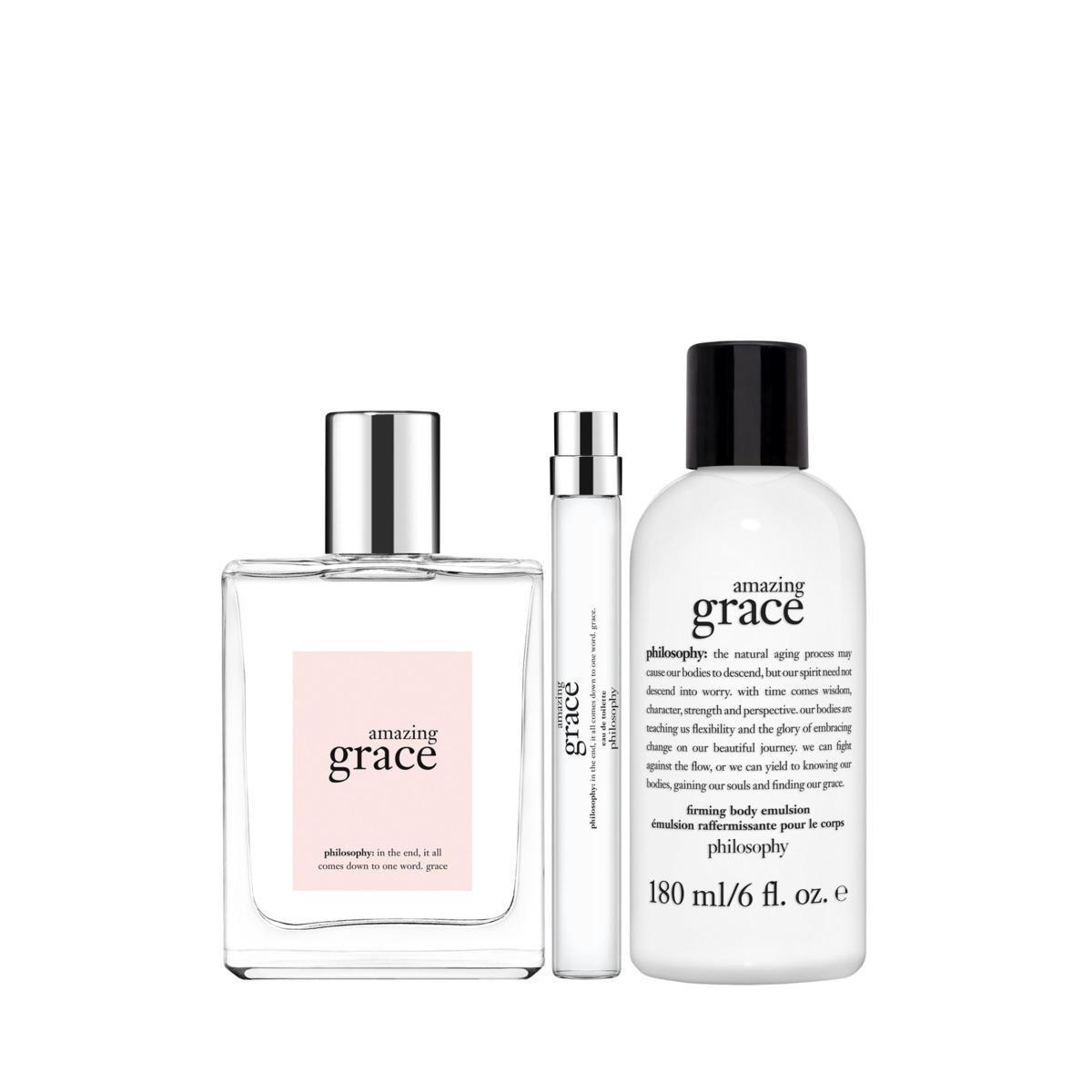 philosophy 3-piece amazing grace eau de toilette set | HSN