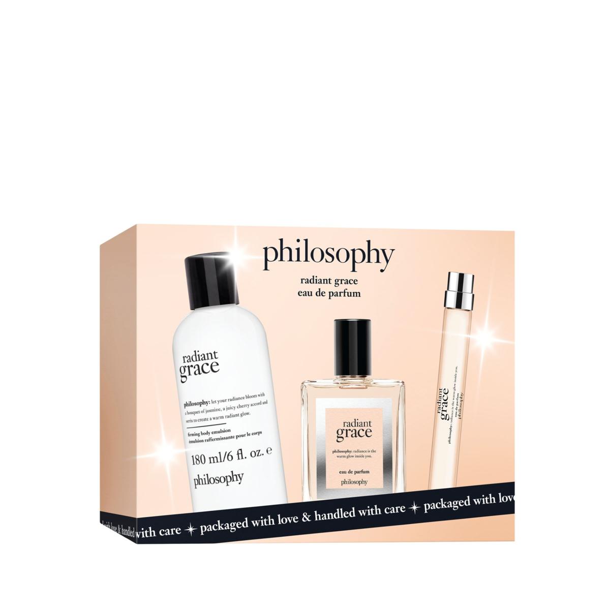 Philosophy Radiant Grace Eau de Parfum 3pc Set 23747184 HSN