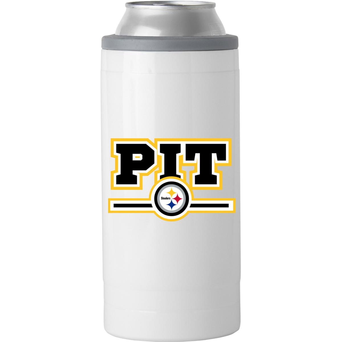 Logo Brands Pittsburgh Steelers 12 oz. Slim Can Cooler