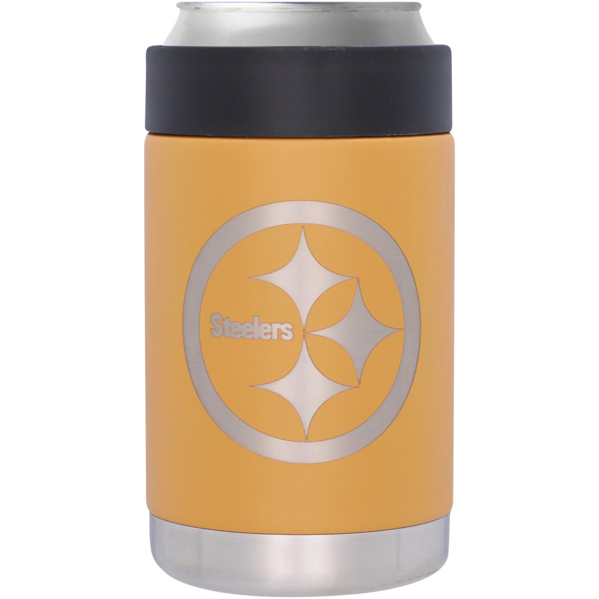 https://i02.hsncdn.com/is/image/HomeShoppingNetwork/rocs1200/pittsburgh-steelers-stainless-steel-canyon-can-holder-d-20230807123521243~21639401w.jpg