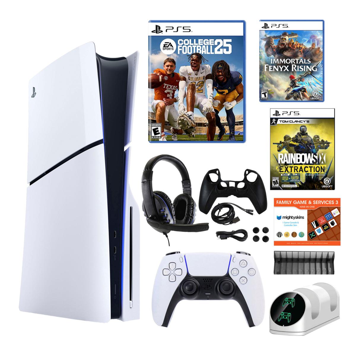 Playstation 5 Slim Bundle with Games Dock, and Accessories Kit - 23357983 |  HSN