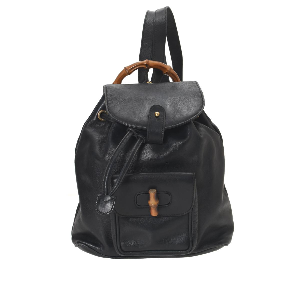 Pre-Owned Gucci Bamboo Backpack - 20909363 | HSN