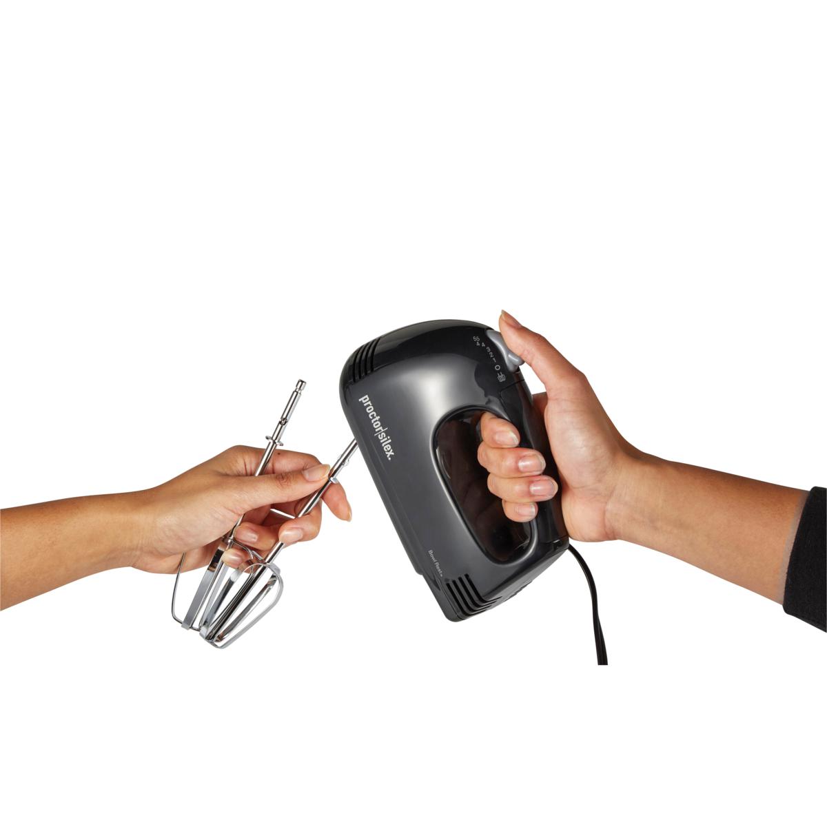proctor silex easy mix 5 speed hand mixer