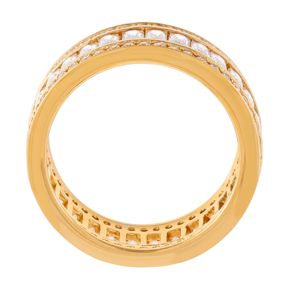 Radiance by Absolute™ Baguette and Round-Cut Eternity Band Ring