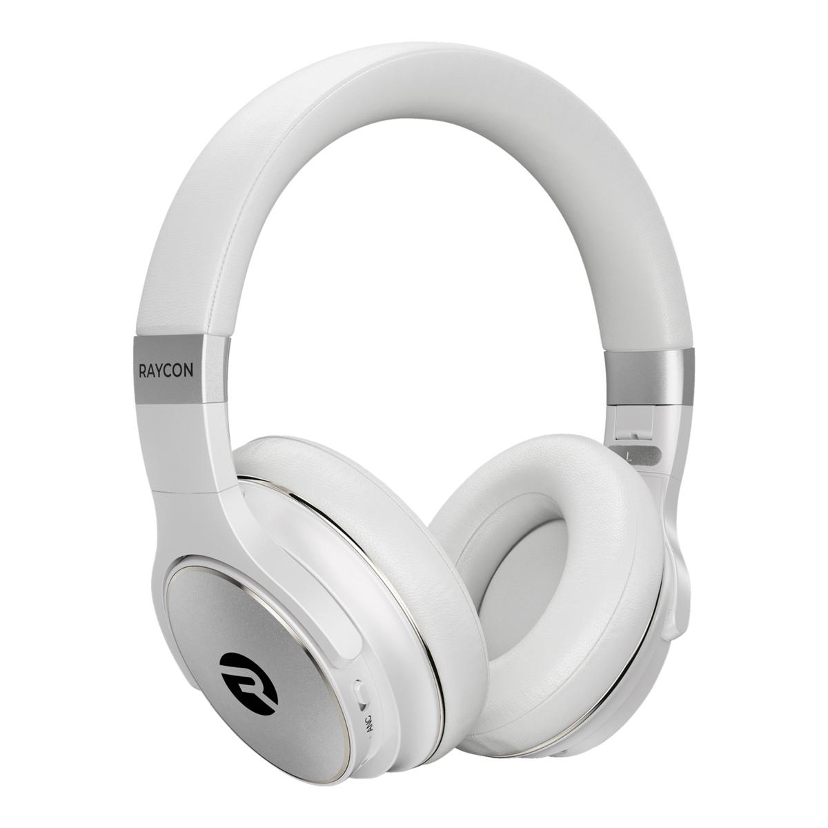 Raycon The Everyday Over Ear ANC Bluetooth Headphones White HSN