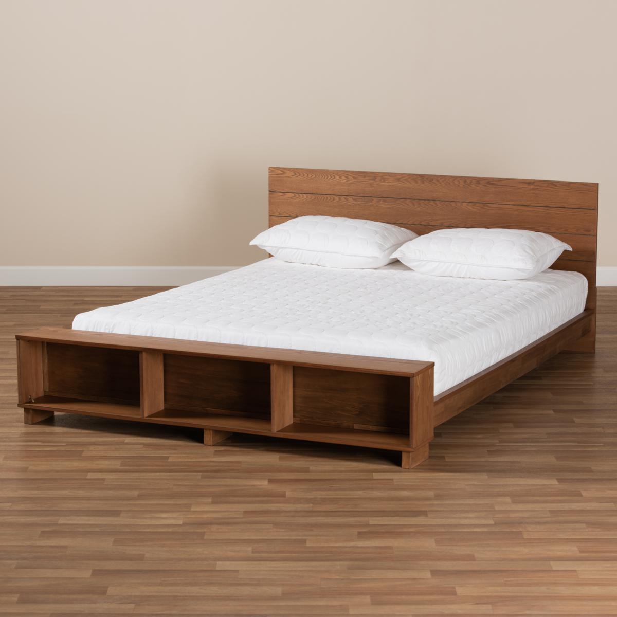 queen bed with built in storage