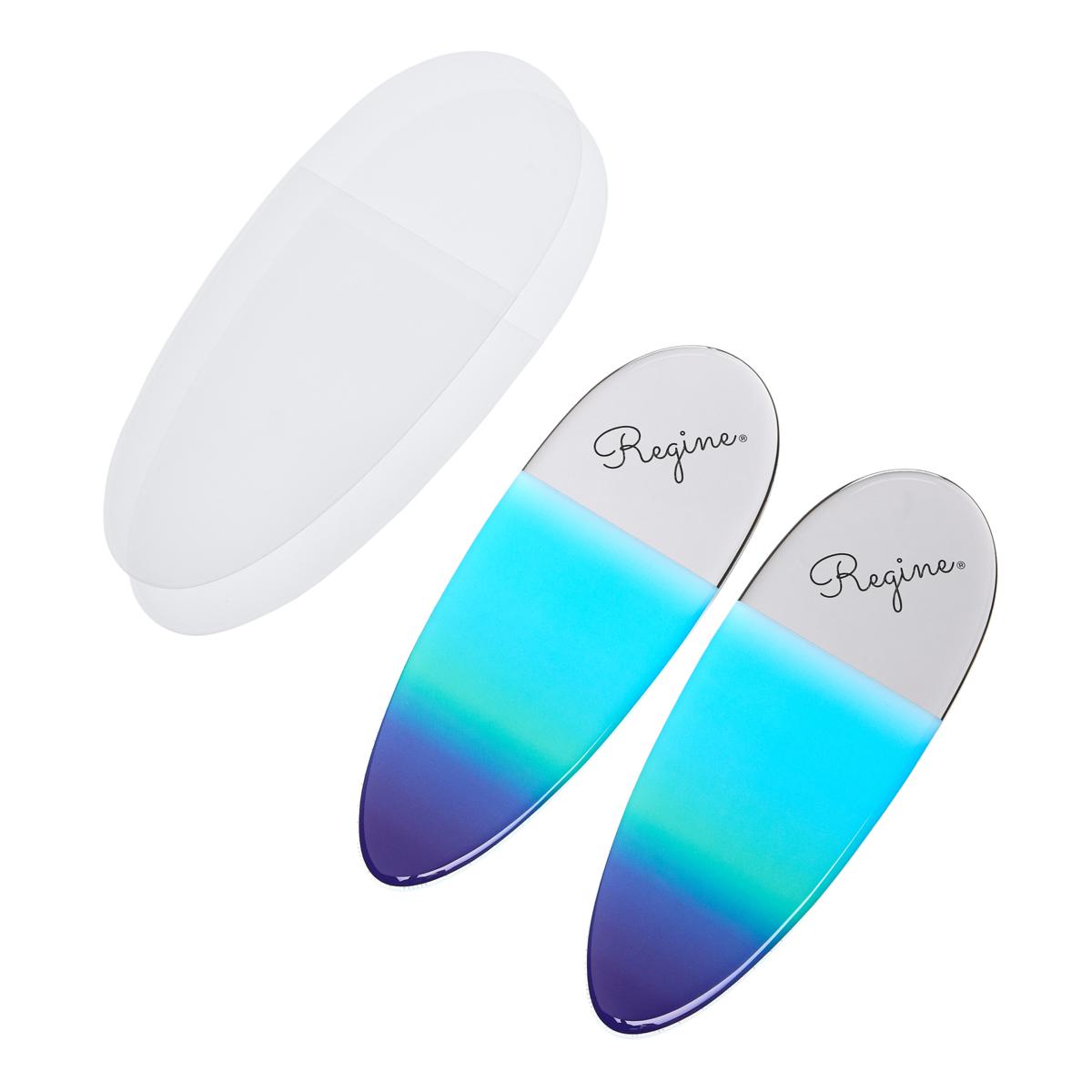 Regine Beauty 2-pack Laser Etched Hardened Glass Pedicure Files