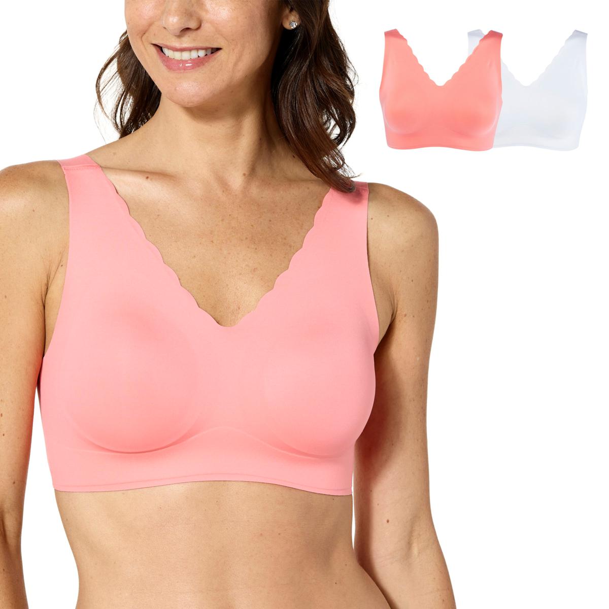 Rhonda Shear 2-pack Invisible Edge Body Bra