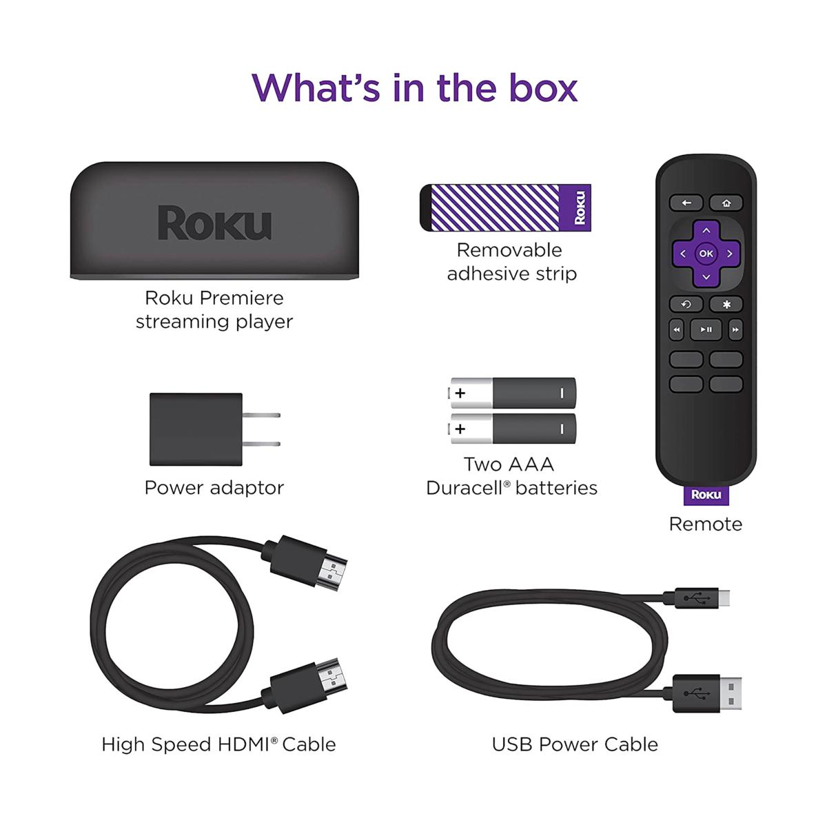 Roku Premiere 2-pack 4K HDR Streaming Player with IR Remote Bundle -  20474909 | HSN