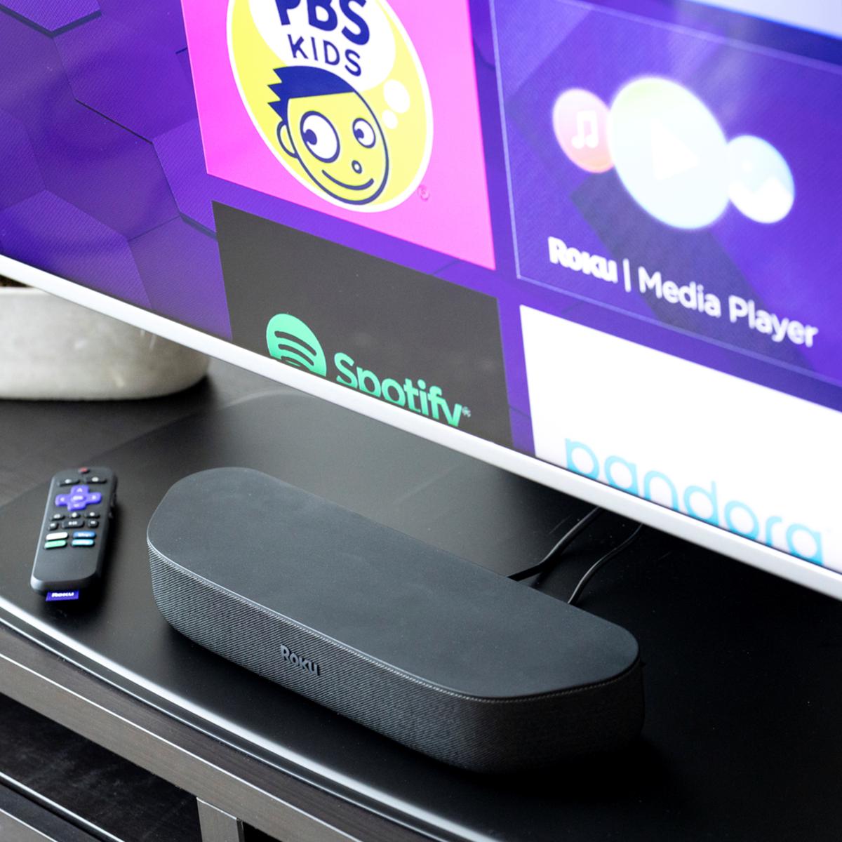 Roku Streambar Powerful 4K Streaming Media Player, Premium Audio