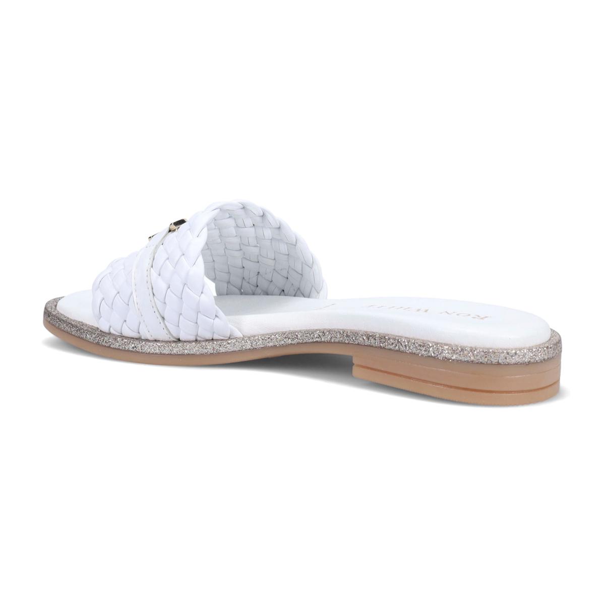 Ron White Vivian Ultralight Leather Slide Sandal | HSN