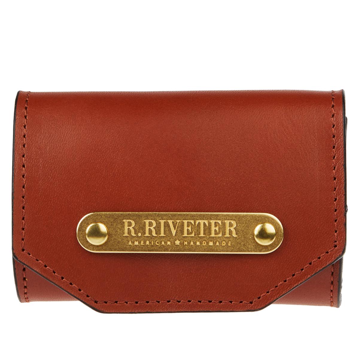 R.Riveter 1973 Leather Tri-Fold Mini Wallet - 20825399