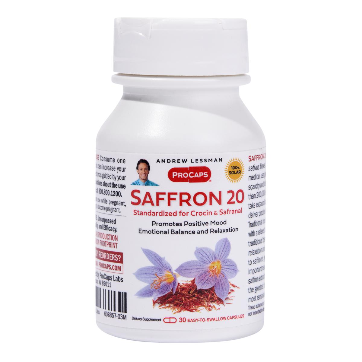 Saffron-20 - 30 Capsules