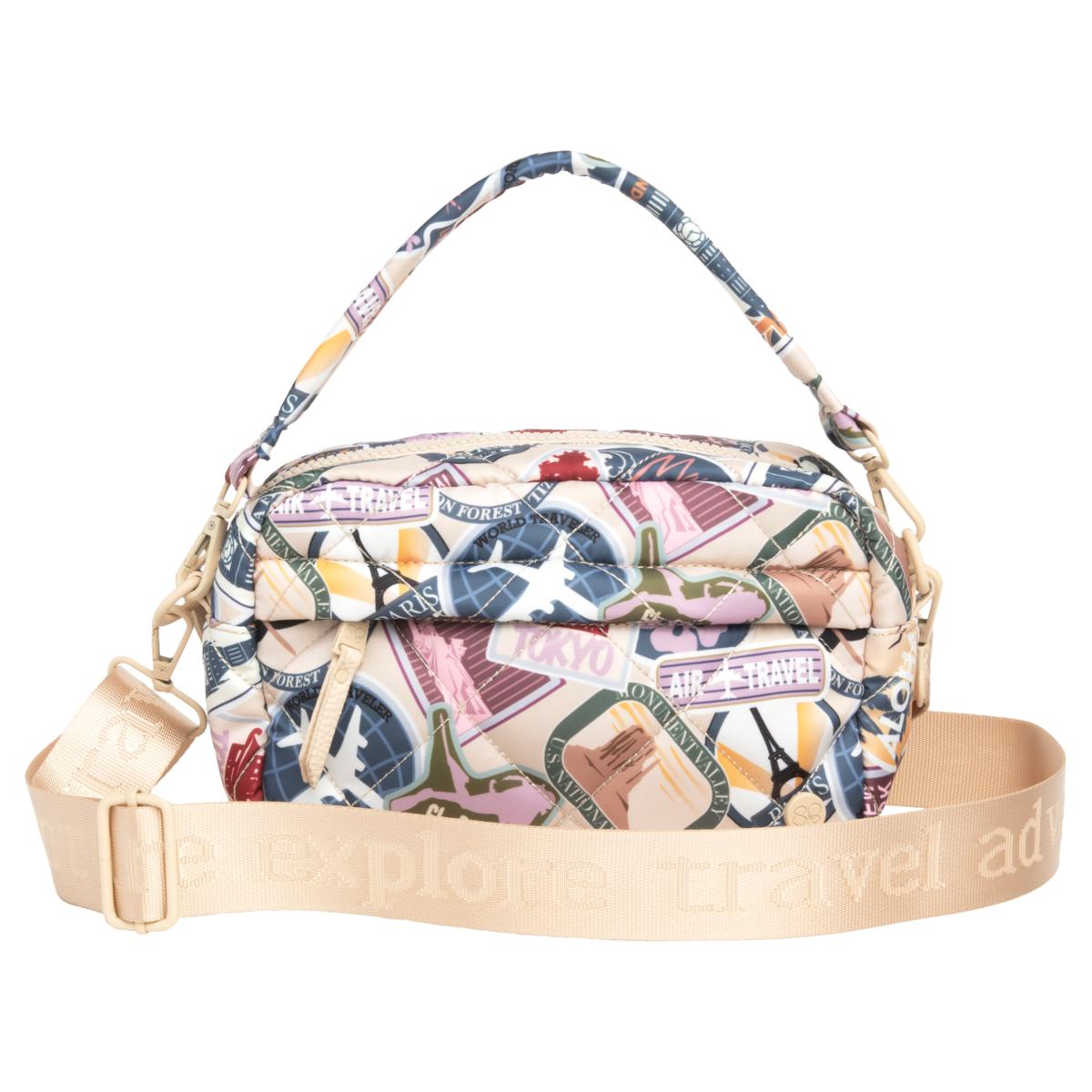 Samantha Brown To-Go Quilted Top Handle Bag - 23284506 | HSN 