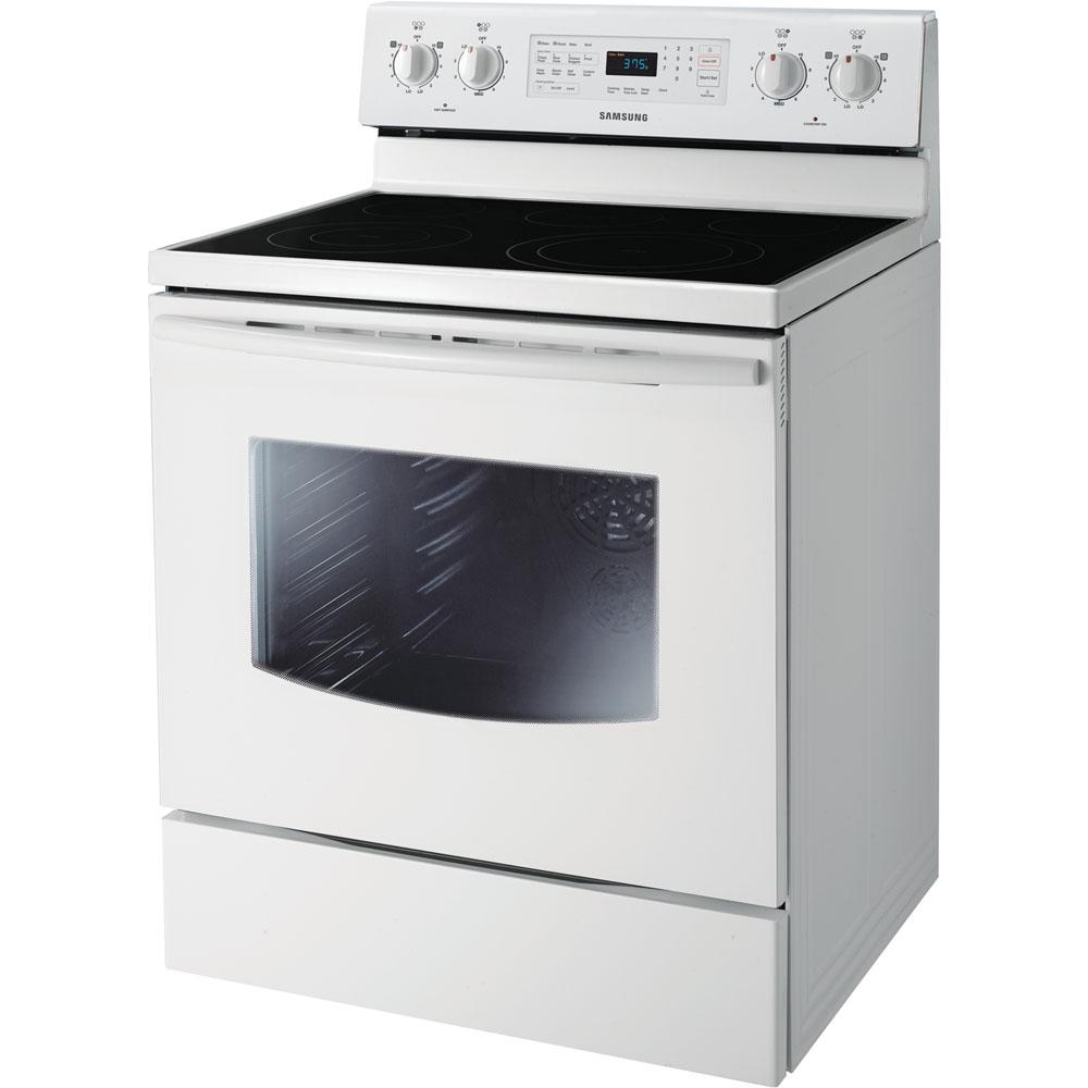 Samsung 30" Smoothtop Electric Range with 5.9 cu. ft. True Convection Oven and 7461253 HSN
