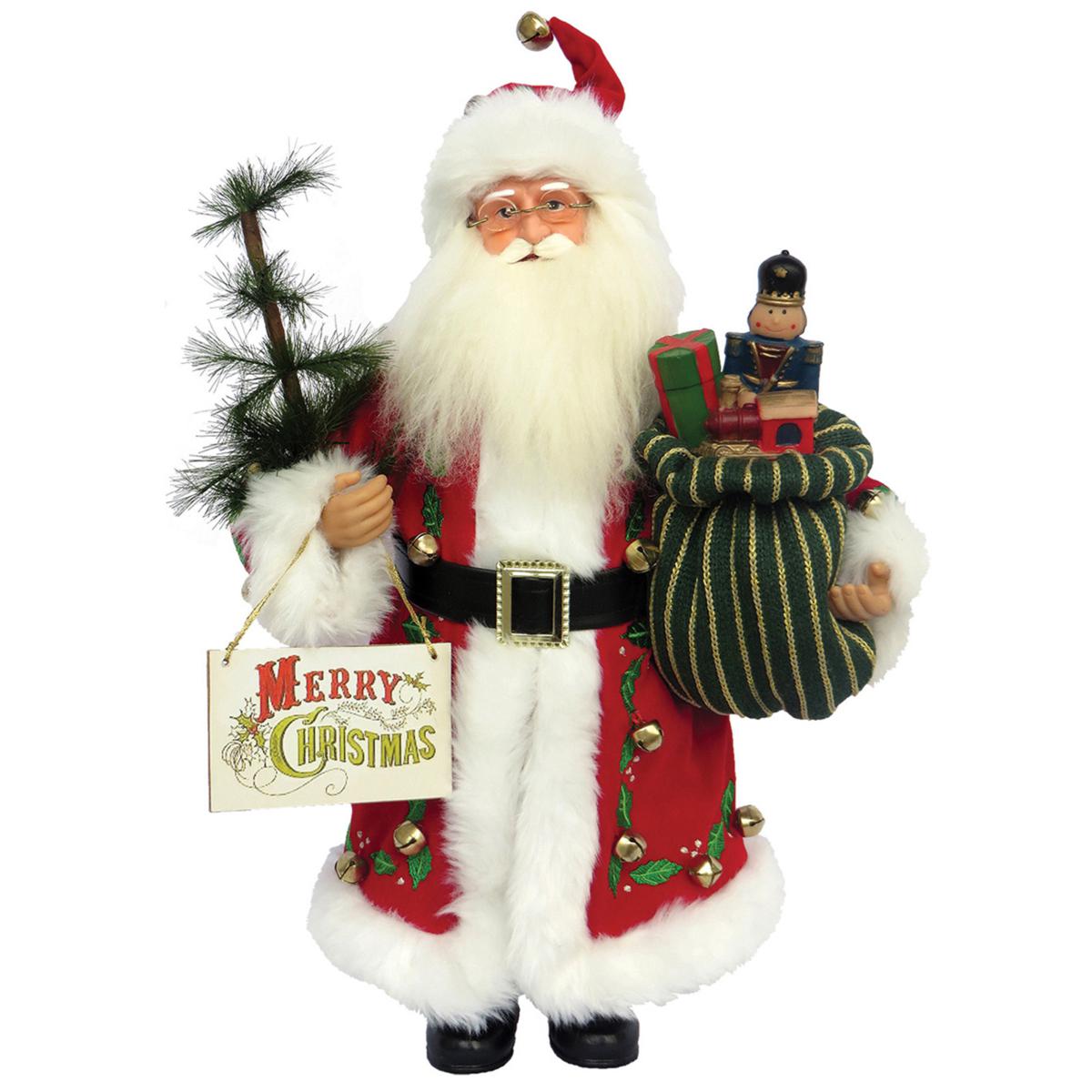 Santa's Workshop 15' Merry Christmas Claus Figurine - 8497413 | HSN