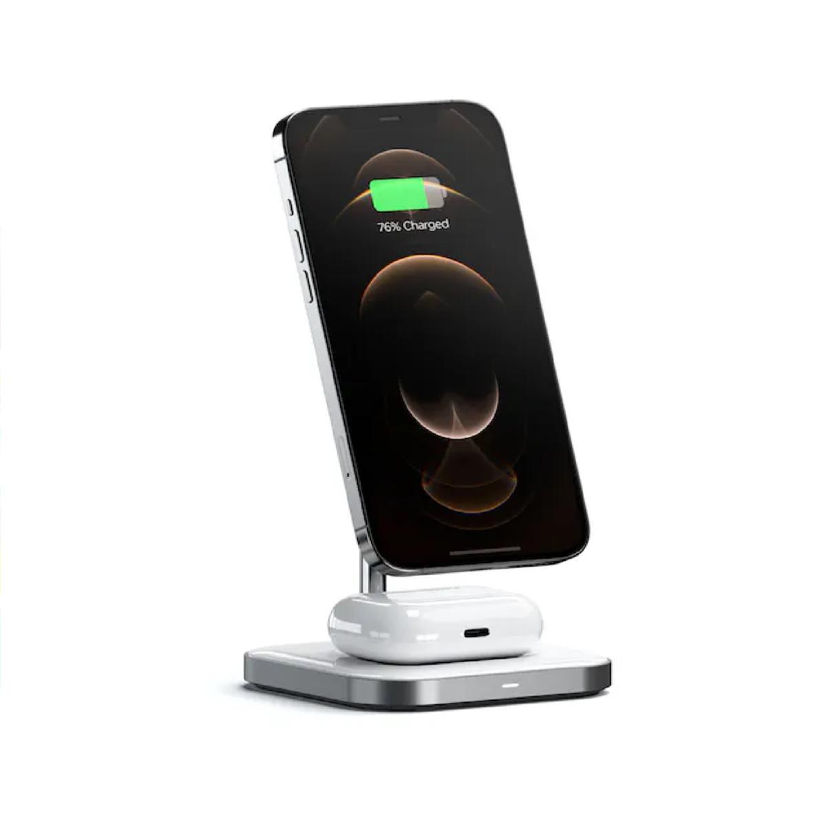 Satechi 2 In 1 Magnetic Wireless Charging Stand - 22466080 